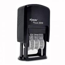 Carimbo datador automático N312D num3.8 tinta Preta - Nykon