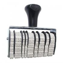 Carimbo Datador Duplo Linear 5mm para Validade e Fabricação Carimbo Datador Duplo Linear 5mm para Validade e Fabricação