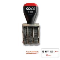 Carimbo Datador Manual Colop com Data 2023 até 2034