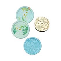 Carimbo De Cera Para Flores 25MM, Cabeça De Carimbo Retro Para Convites De Casamento, Embalagem De