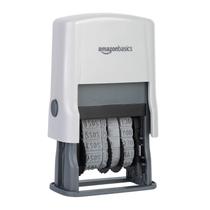 Carimbo de Data Automático Retangular - Amazon Basics