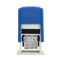 Carimbo De Data Mini Automático Com Retorno De Tinta DIY Para Escritório