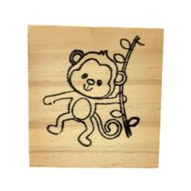 Carimbo de Madeira para Artesanato M 6 x 7 cm - Animais 07
