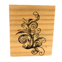 Carimbo de Madeira para Artesanato M 6 x 7 cm - Jardim 18