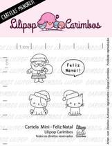 Carimbo de Silicone Mini - Lilipop - Feliz Natal