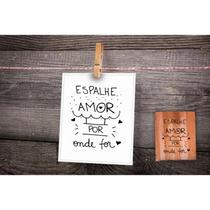 carimbo decorativo frases motivacionais plaquinhas decoração para embalagens sacolas tags envelopes scrapbook - Carimbos e Papel