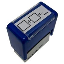 Carimbo divisão - quadrado