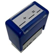 Carimbo divisão - risco