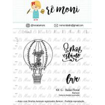 Carimbo G Balao Floral Cod 41000024 - 01 Unidade - Lilipop Carimbos - Rizzo