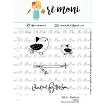 Carimbo G Passaros Cod 41000066 - 01 Unidade - Lilipop Carimbos - Rizzo