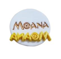 Carimbo Logo Moana 6CM de Largura