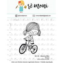 Carimbo M Menina Bike Cod 41000076 - 01 Unidade - Lilipop Carimbos - Rizzo