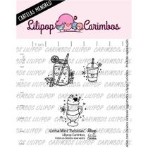 Carimbo Mini Bebidas - Cod 31000103 - 01 Unidade - Lilipop Carimbos - Rizzo