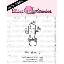 Carimbo Mini Cacto - Cod 31000057 - 01 Unidade - Lilipop Carimbos - Rizzo