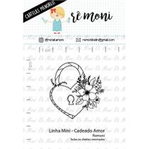 Carimbo Mini Cadeado Amor Cod 41000073 - 01 Unidade - Lilipop Carimbos - Rizzo