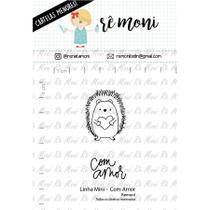 Carimbo Mini Com Amor Cod 41000036 - 01 Unidade - Lilipop Carimbos - Rizzo