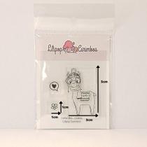Carimbo Mini Lhama Cod ref. 31000013 - 01 Unidade - Lilipop Carimbos - Rizzo