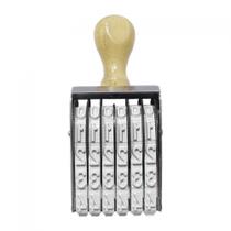 Carimbo Numerador 10mm Com 6 Fitas