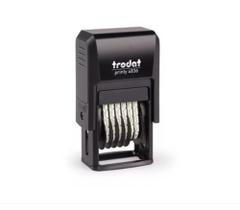 Carimbo Numerador 6 Dig. S/ Texto Auto-entintado Trodat 4836