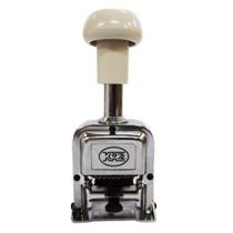 Carimbo Numerador Automático 6 Dígitos De 0 A 12 Repetições KZ0747 Kaz