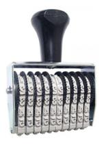 Carimbo Numerador Manual 10 Fitas - Letras De 5mm DataKani