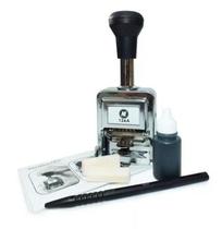 Carimbo Numerador Sequencial Automático Com 6 Dígitos De 5Mm