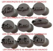 Carimbo para Brigadeiro Personalizado com Nome 1 unidade- Informar nome do carimbo.