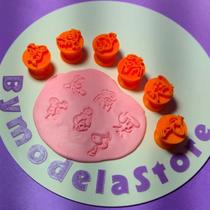 Carimbo para Brigadeiros e Docinhos Kit Flingstones