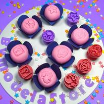 Carimbo para Brigadeiros e Docinhos Kit Super Mário Carimbo para Brigadeiros e Docinhos Kit Super Mário