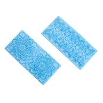 Carimbo Para Modelar Bolo - Vintage - 6,9x14,3x0,4cm - 2 unidades - Cromus Linha Profissional Allonsy - Rizzo Carimbo Para Modelar Bolo - Vintage - 6,9x14,3x0,4cm - 2 unidades - Cromus Linha Profissional Allonsy - Rizzo