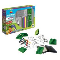 Carimbo Pedagogico Dinossauro Fofossauro 6 Peças - Xalingo Carimbo Pedagogico Dinossauro Fofossauro 6 Peças - Xalingo