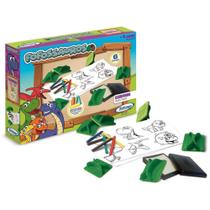 Carimbo Pedagógico Fofossauros 06 Pcs - GNA Carimbo Pedagógico Fofossauros 06 Pcs - GNA