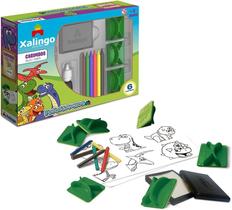 Carimbo Pedagógico Fofossauros 6 Peças Carimbo Pedagógico Fofossauros 6 Peças