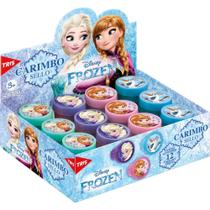 Carimbo Pedagógico Frozen 4 Modelos Sortidos (caixa com 12 Unidades)