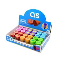 Carimbo Pedagogico Infantil Cis Stamp Decorativo C/24 Unidades