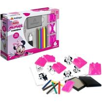 Carimbo Pedagogico Minnie C/6UN +GIZ de Cera