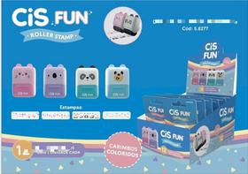 Carimbo Roller Stamp CIS Fun - 4 Modelos Diferentes Carimbo Roller Stamp CIS Fun - 4 Modelos Diferentes