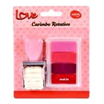 Carimbo rotativo molin love personalize com estilo!