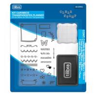 Carimbo Transparente Planner Com 3 Tilibra