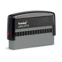 Carimbo Trodat 4916 Preto 70x10mm