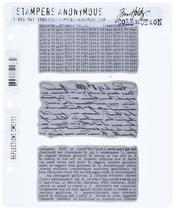 Carimbos adesivos Tim Holtz Reflections 7x8,5 cm - Stampers Anon