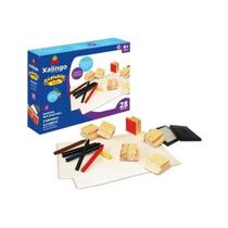Carimbos Alfabeto - Xalingo Brinquedos - 28 Peças com Almofada e Tinta Atóxica Carimbos Alfabeto - Xalingo Brinquedos - 28 Peças com Almofada e Tinta Atóxica