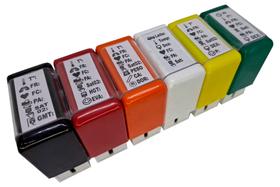 Carimbos automáticos sinais vitais - kit c/ 6 peças