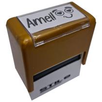 Carimbos automáticos stilo 20 - amei