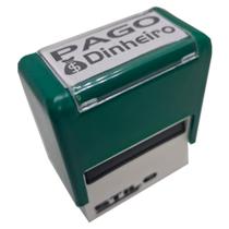 Carimbos automáticos stilo 20 - pago dinheiro
