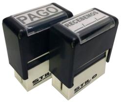 Carimbos Automáticos Stilo 20 - Pago / Recebemos