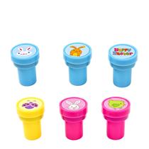 Carimbos de Páscoa Infantil Divertido com 6 Peças 3,5x3cm Carimbos de Páscoa Infantil Divertido com 6 Peças 3,5x3cm