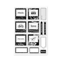 Carimbos De Silicone Flor De Cerejeira Primavera Transparentes 1 Folha Para Scrapbooking DIY E