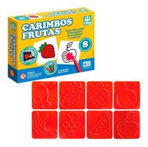 Carimbos frutas - 8 peças