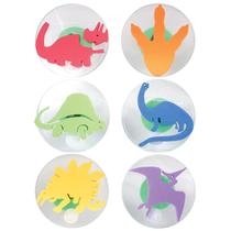 Carimbos Gigantes de Dinossauros - Conjunto com 6 Peças - READY 2 LEARN